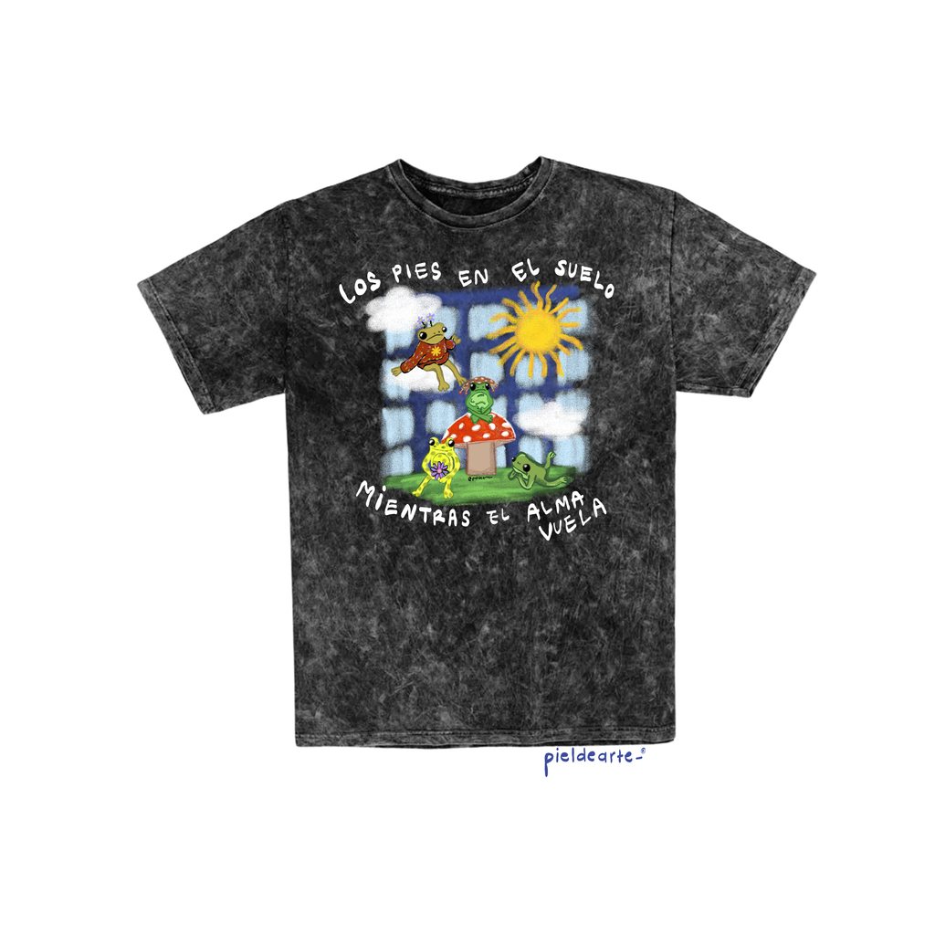 Playera "Los pies en el suelo"