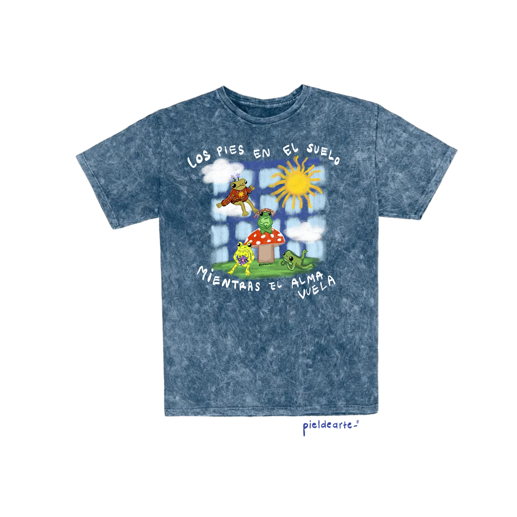 Playera "Los pies en el suelo"