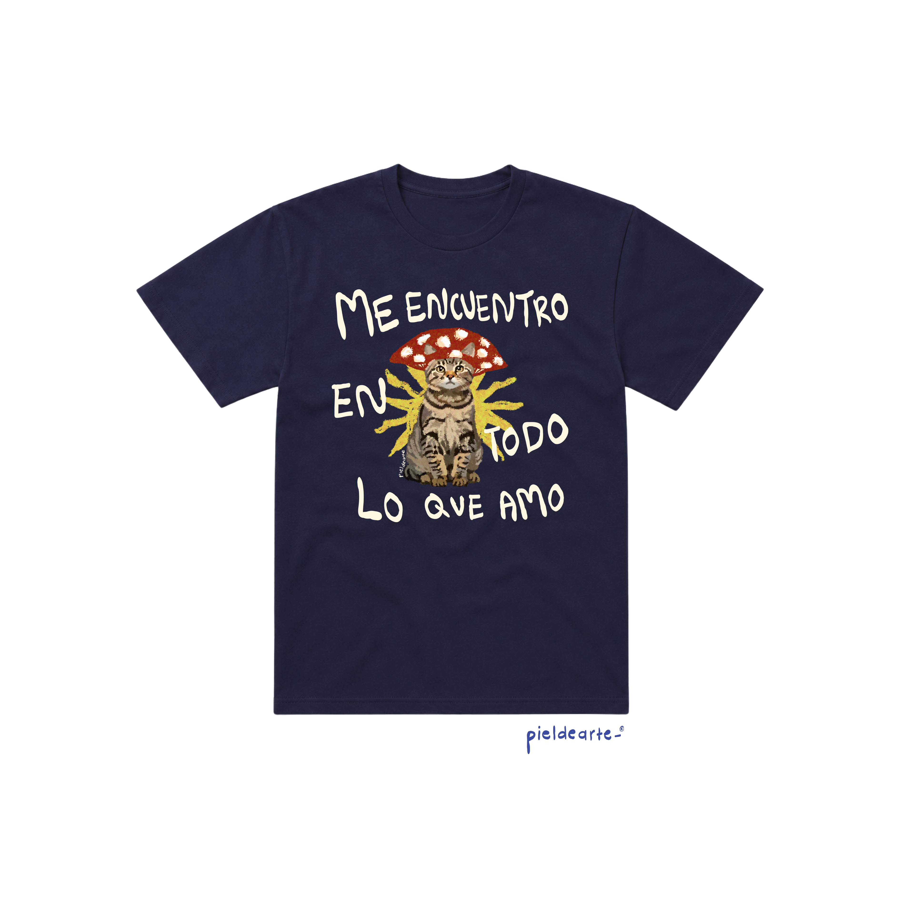 Playera "Me encuentro en todo lo que amo"