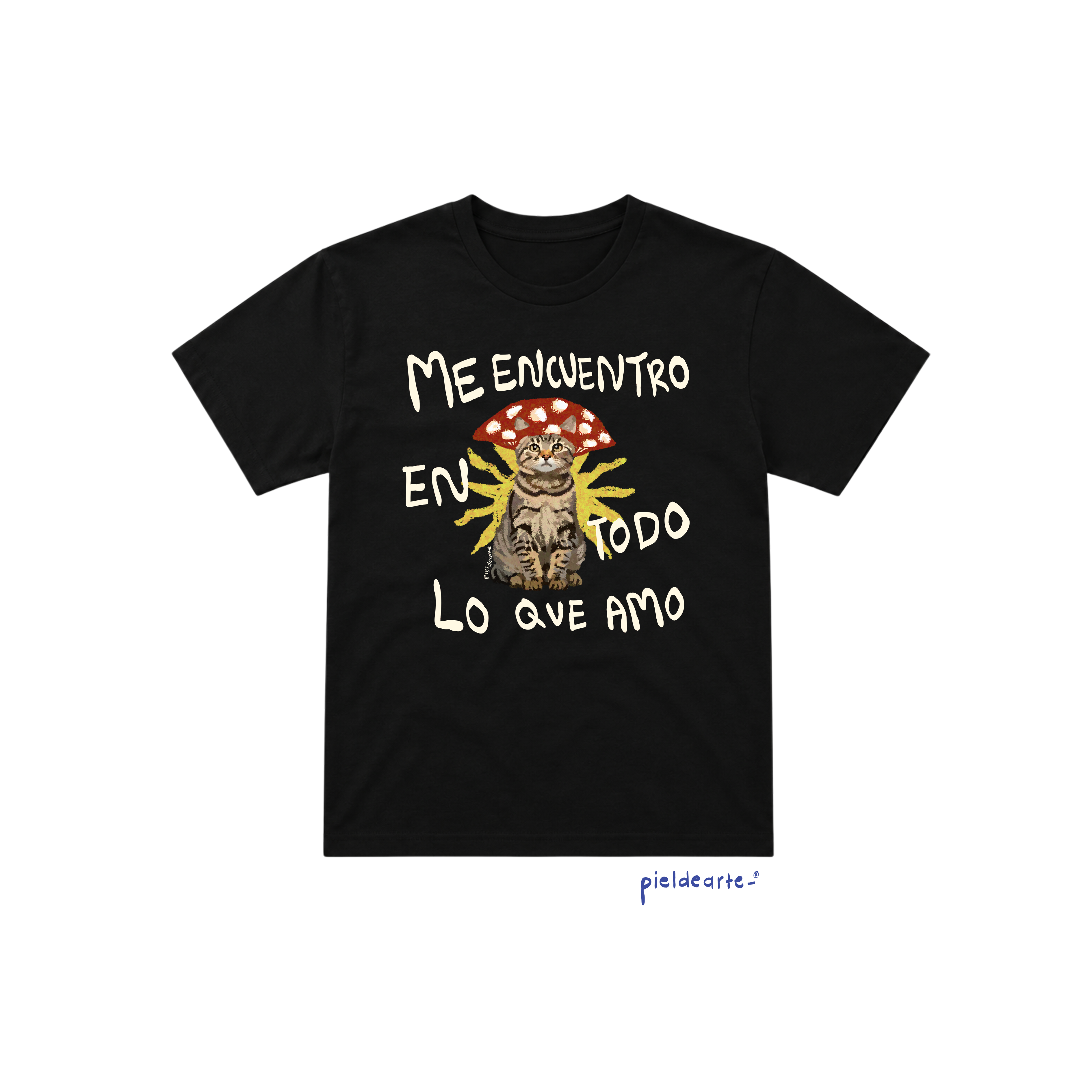 Playera "Me encuentro en todo lo que amo"