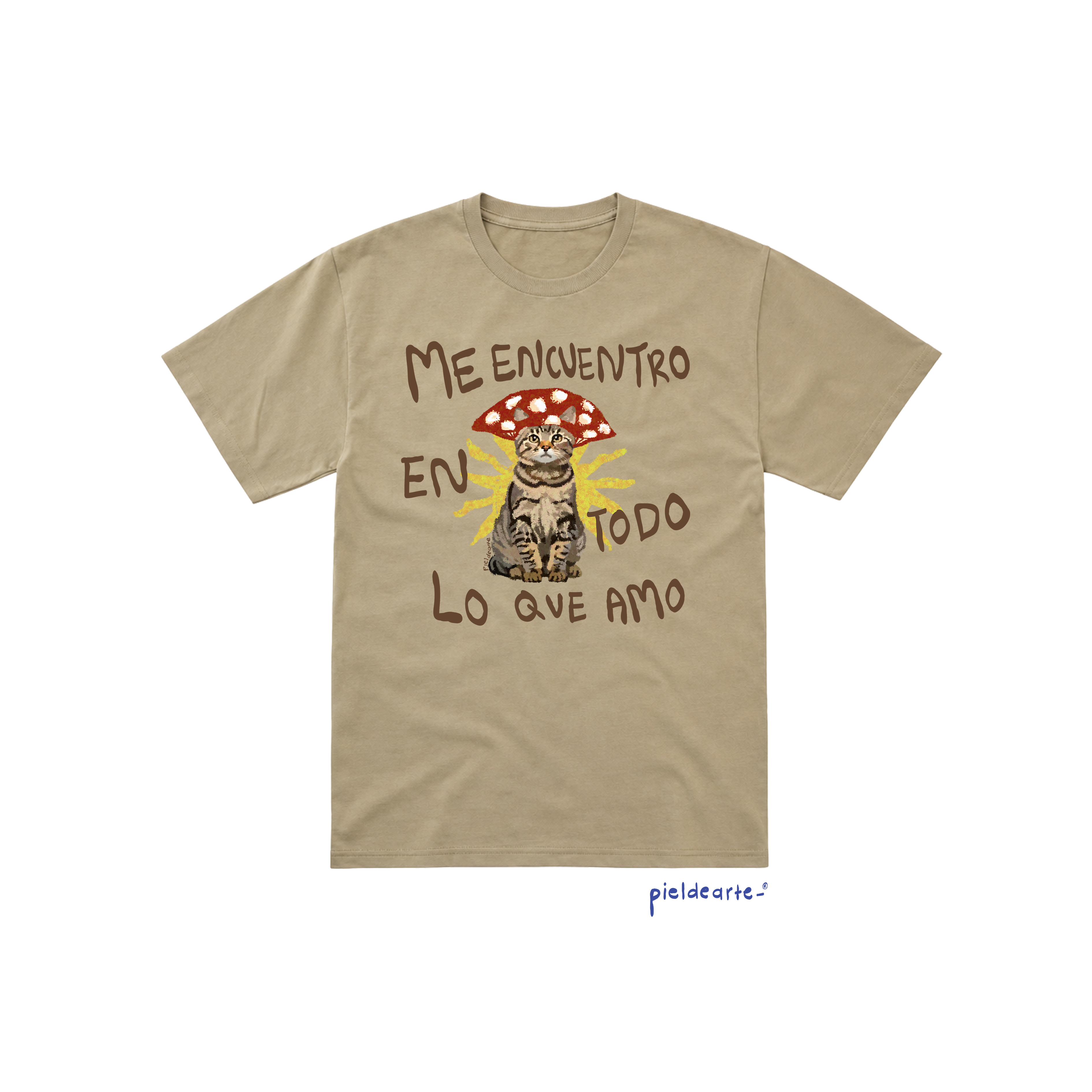 Playera "Me encuentro en todo lo que amo"
