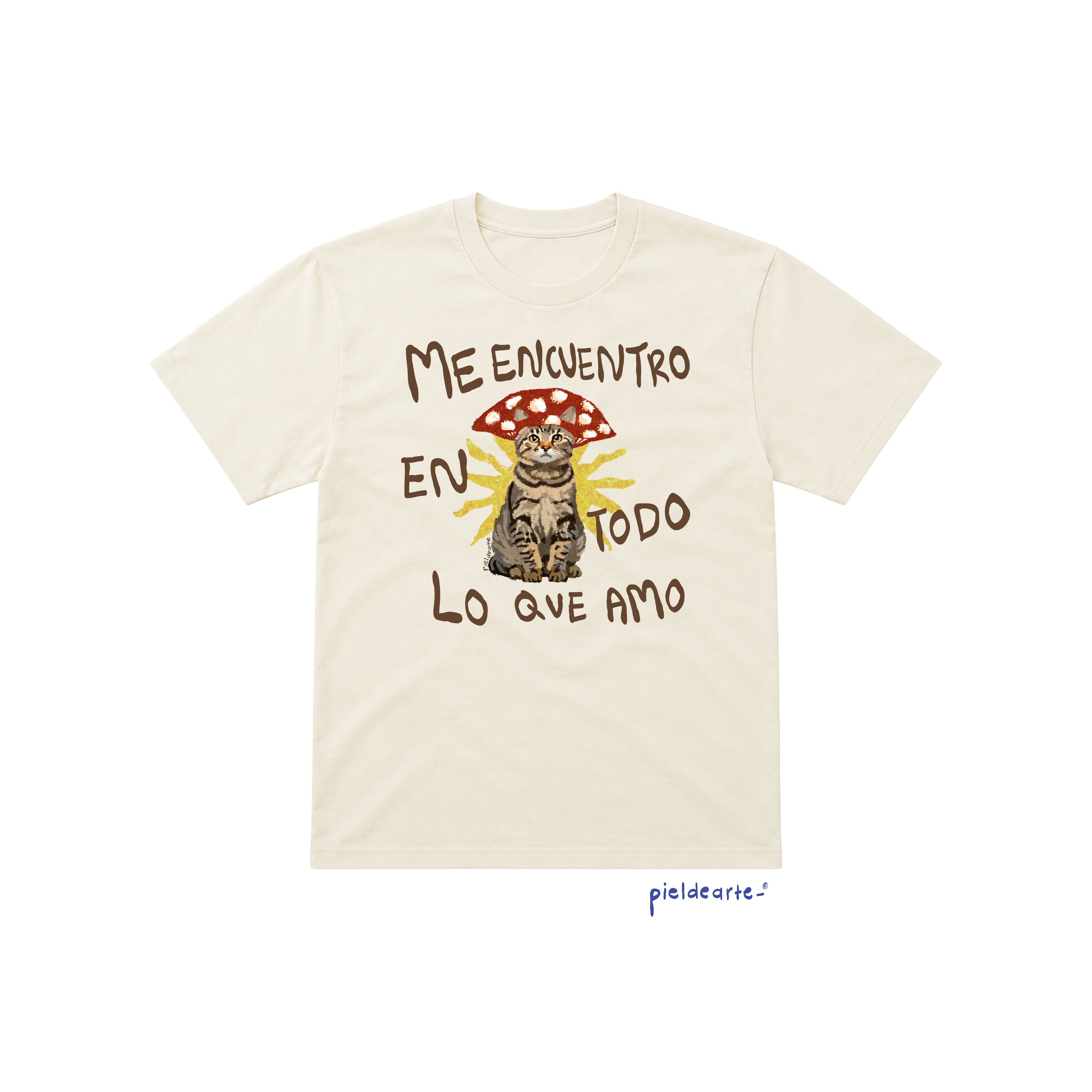 Playera "Me encuentro en todo lo que amo"