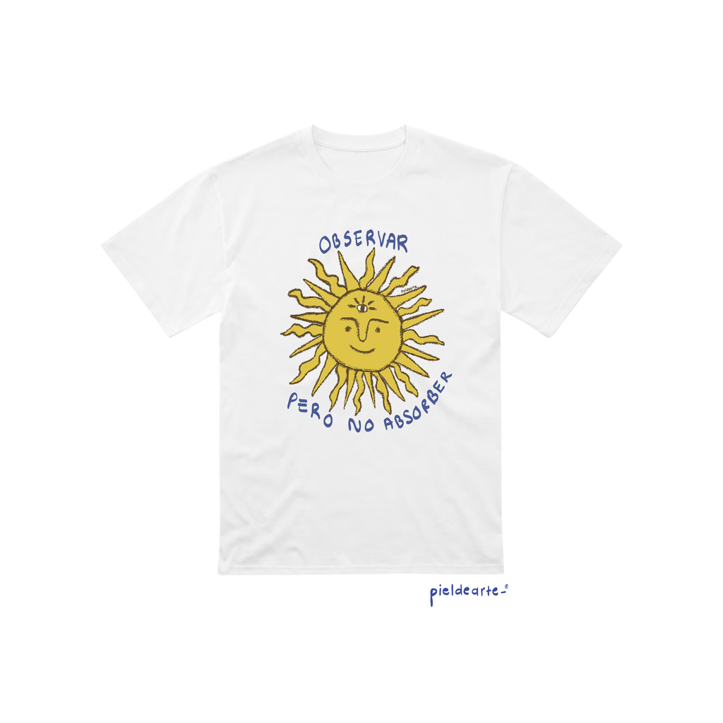 Playera "Observar pero no absorber"