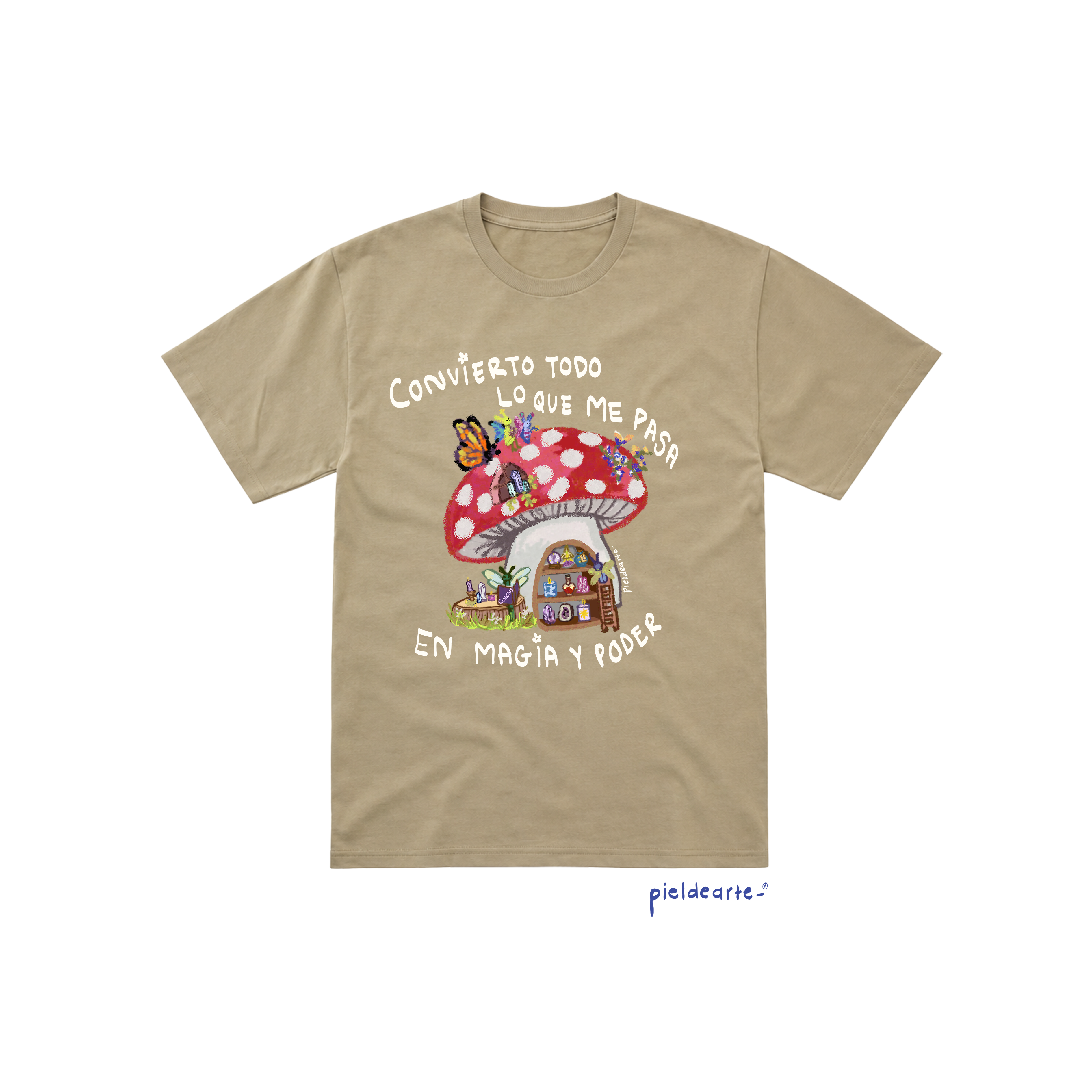 Playera "Convierto todo lo que me pasa en magia"
