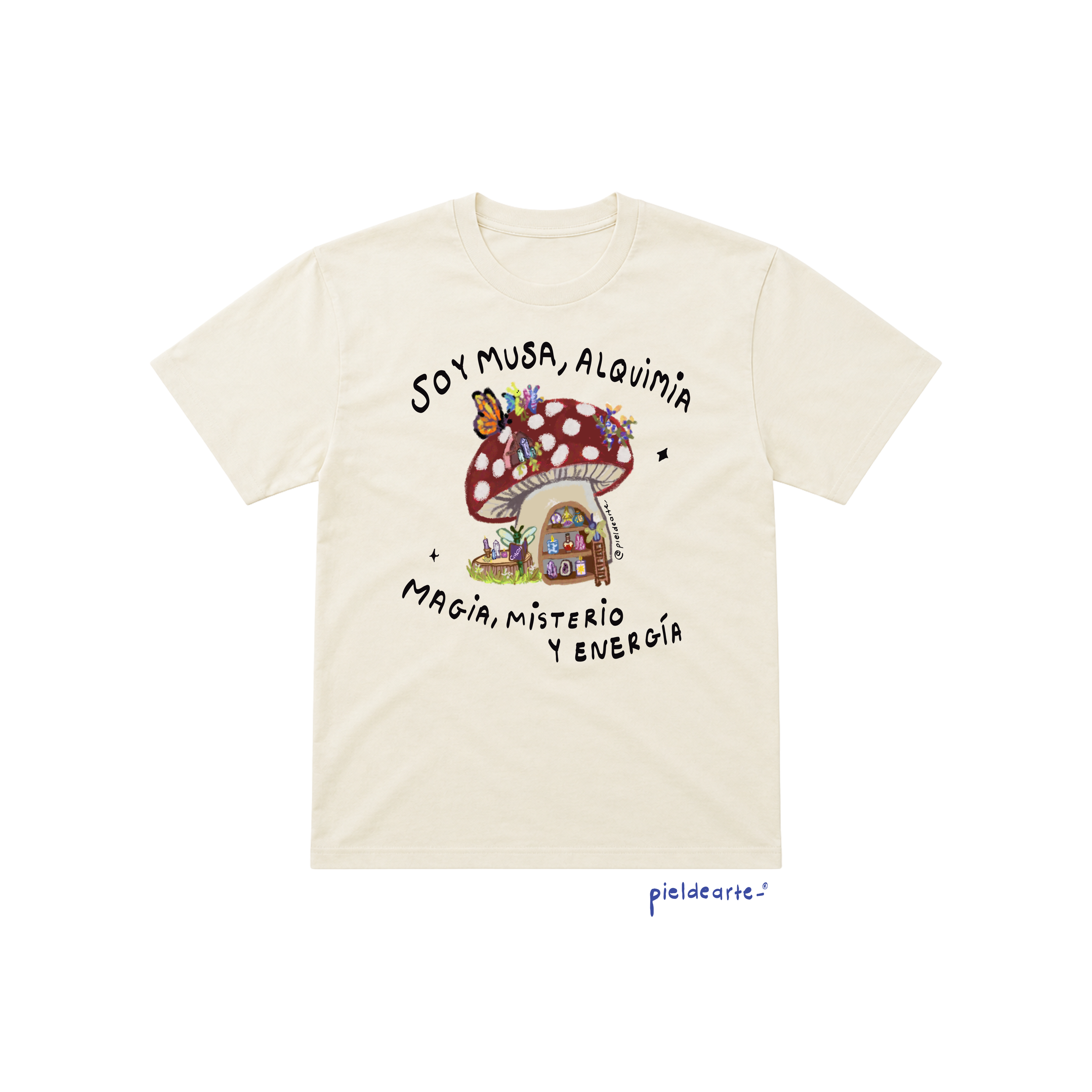 Playera "Soy musa,alquimia,magia,misterio y energía"