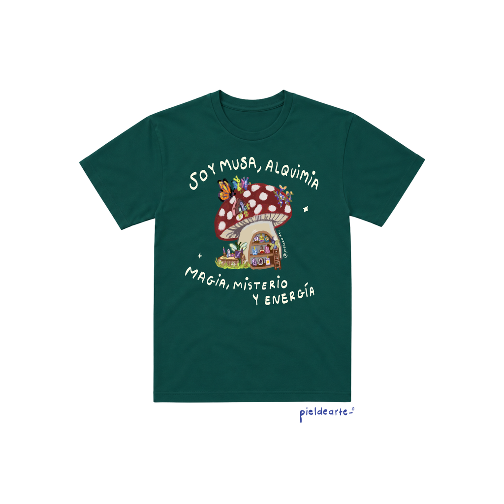 Playera "Soy musa,alquimia,magia,misterio y energía"