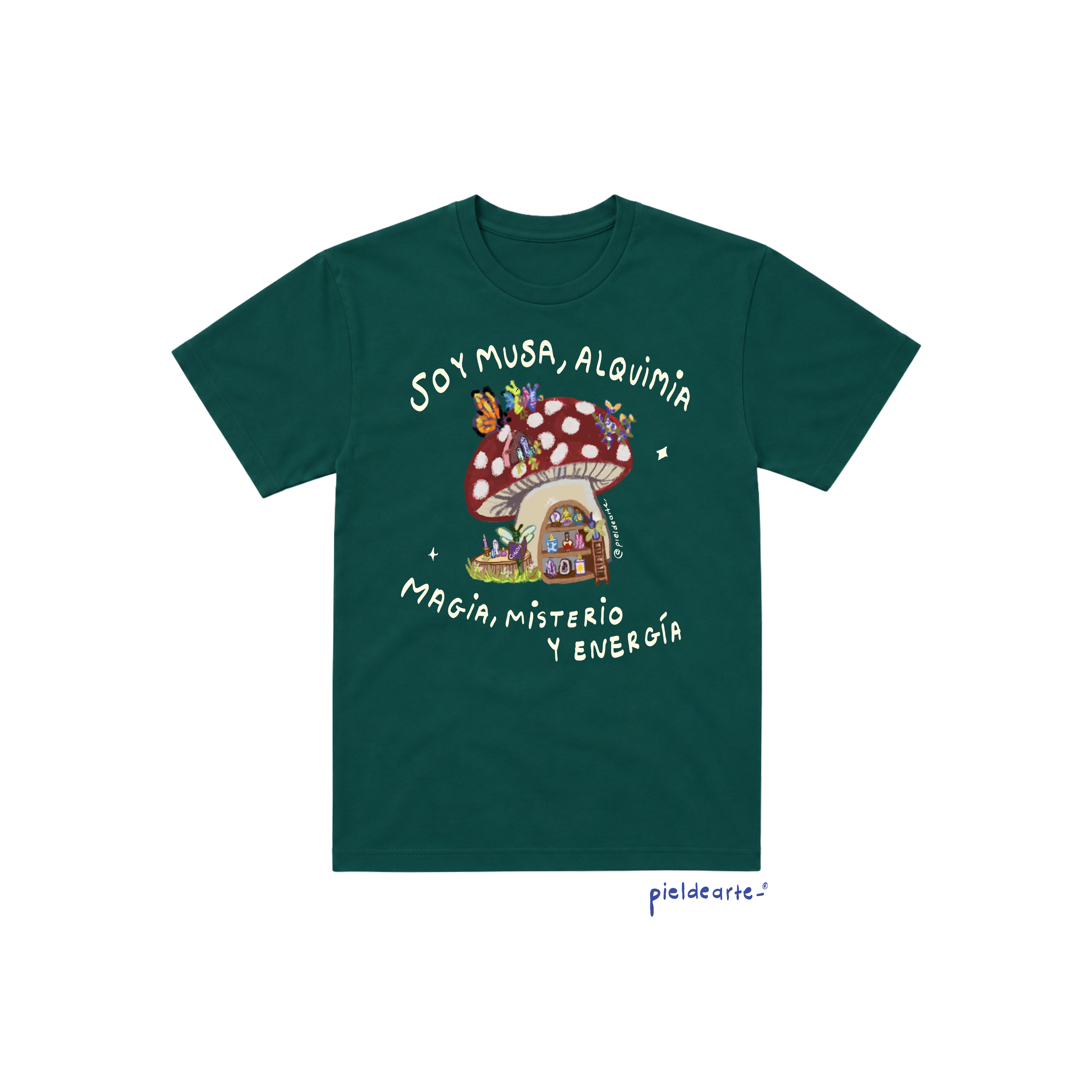 Playera "Soy musa,alquimia,magia,misterio y energía"