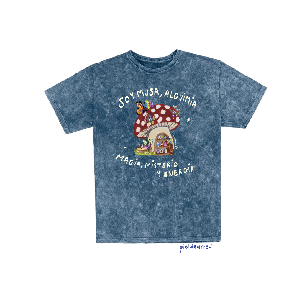 Playera "Soy musa,alquimia,magia,misterio y energía"