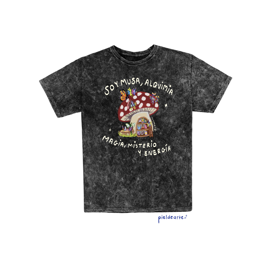 Playera "Soy musa,alquimia,magia,misterio y energía"