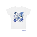 Playera crop  "De la naturaleza aprendo a fluir"