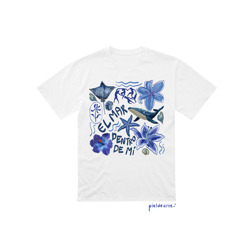 Playera "El mar dentro de mí"