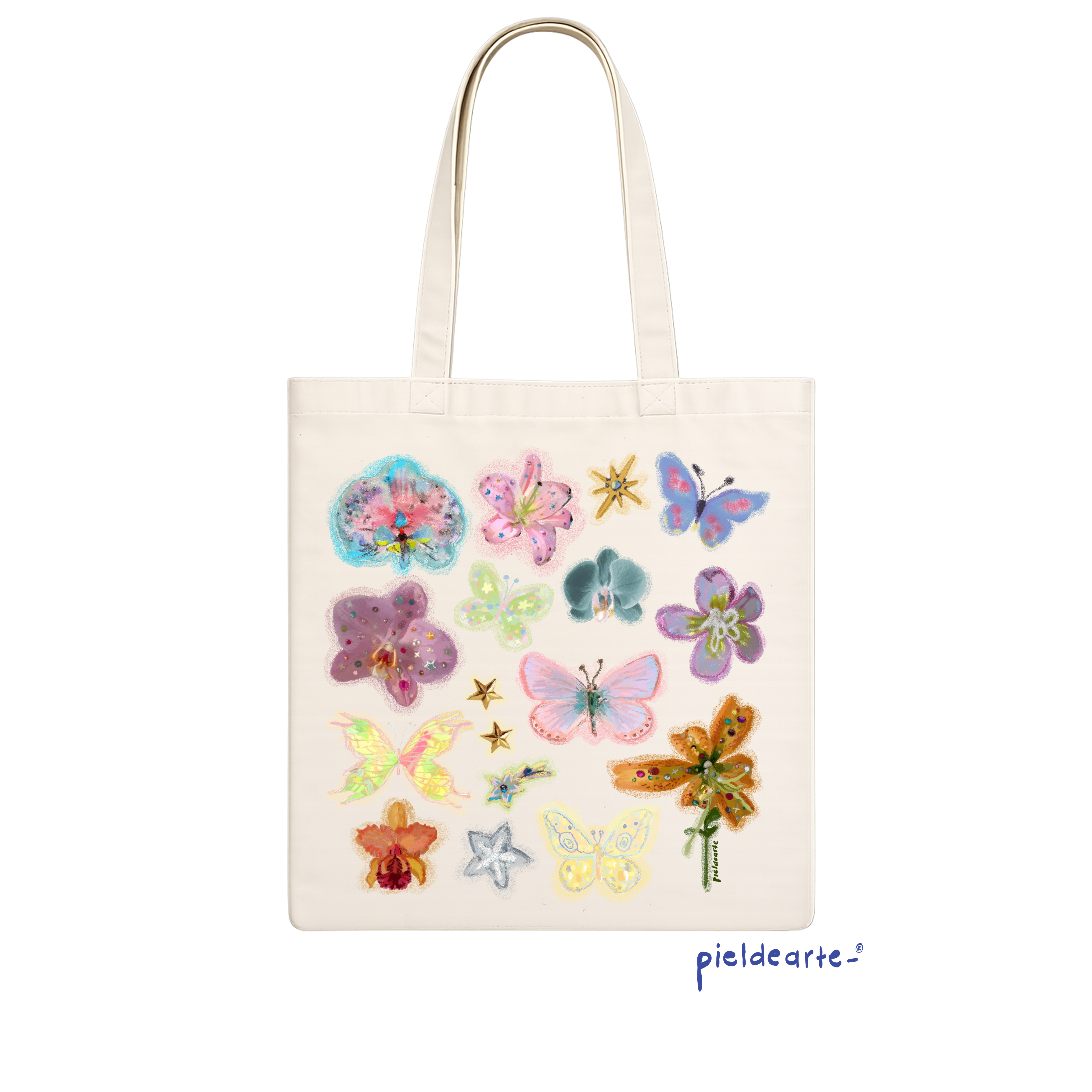 Tote bag "Flores"