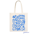 Tote bag "Me encontré en las olas del mar"