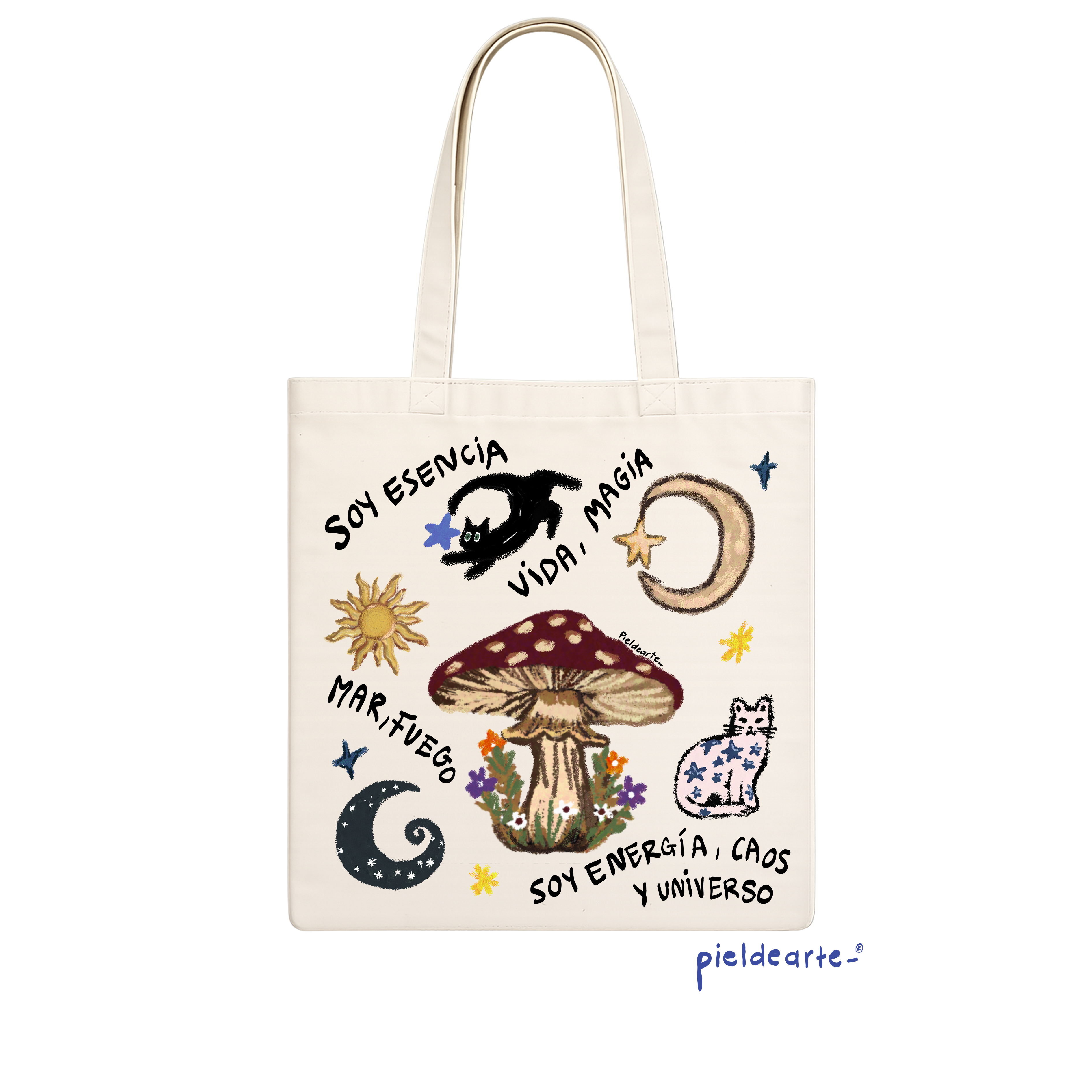 Tote bag "Soy esencia ,vida, magia"