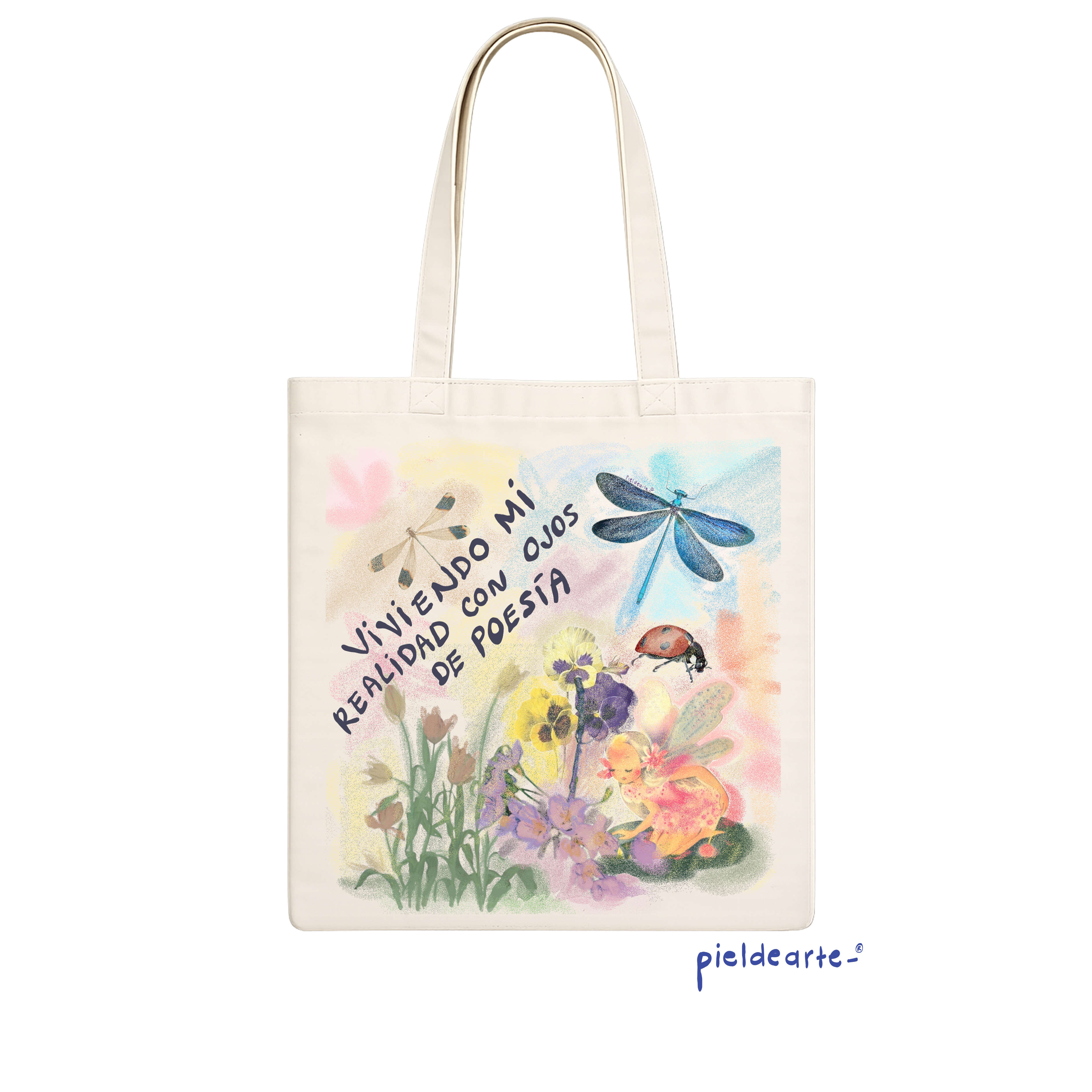 Tote bag "Viviendo mi realidad"
